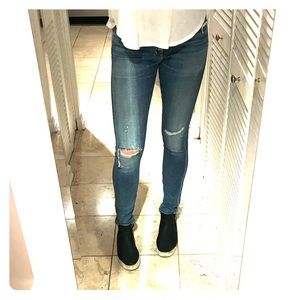 Citizens of Humanity size 28 Distressed Denim
